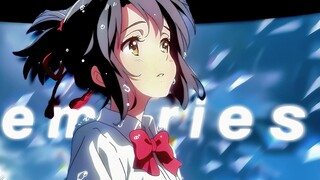 「Shinkai Makoto/𝙈𝙚𝙢𝙤𝙧𝙞𝙚𝙨」-"Tôi nghe thấy một cơn gió mạnh thổi qua cơ thể mình"