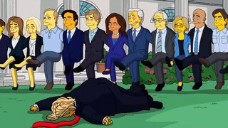 The Simpsons: Biden cười nhạo Trump, cảnh chiến thắng!!