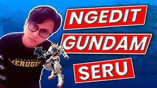 EDIT FOTO GUNDAM DENGAN PHOTOSHOP!!SERU BANGET...