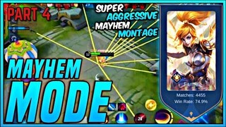 SUPER AGGRESSIVE Fanny Mayhem Montage Part 4 | Fanny : Straight Cable & Spam Cable | MLBB