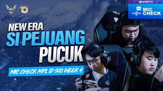 New Era New Journey | MIC CHECK MPL ID S10 WEEK 4 | EVOS LEGENDS