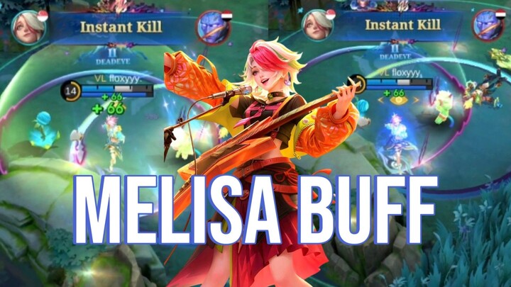 MELISA DI BUFF JADI OP BANGET