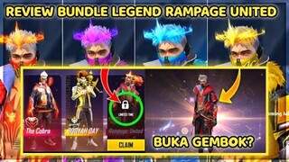 EVENT FF TERBARU-BUNDLE RAMPAGE UNITED FREE FIRE