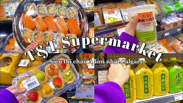 KHÁM PHÁ SIÊU THỊ CHÂU Á LỚN NHẤT CALGARY (tiêu bao nhiêu tiền?!) | Du học Canada 🇨🇦 | mngann