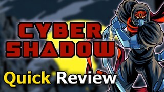 Cyber Shadow (Quick Review) [PC]