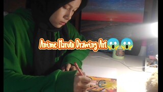 ANIME NARUTO DRAWING ART!!!😱😱