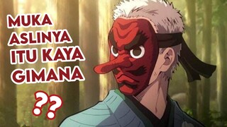 Muka dari Urokodaki Demon Slayer