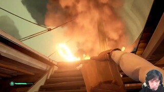 Chiếc thuyền lửa, 3 thanh niên chạy toán loạn