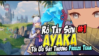 Rồ Tấy Sừn #1: Hướng Dẫn Rotation Team Ayaka Đóng Băng - Tối ưu sát thương AYAKA | Bécon Genshin