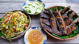 Bữa Cơm Cá Cắm Câu, Cá Trê Chiên Giòn Mắm Gừng | MTQH