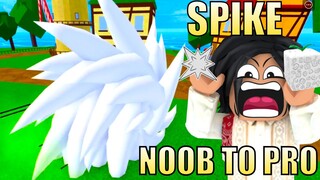 Bloxfruits Noob to Pro Using SPIKE Fruit REWORKED!