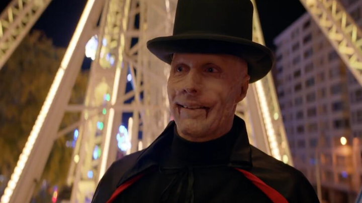 He only dared to go out once a year.