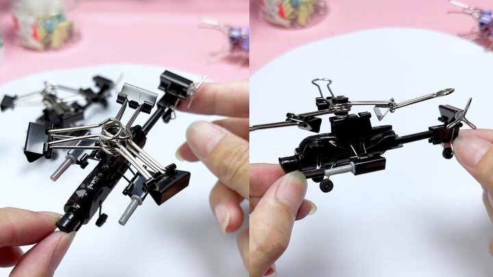 【教程版】男生减速带：K35武装直升机 折叠三叶螺旋桨