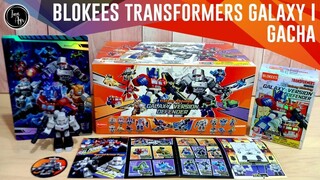 [ GACHA ] Blokees Transformers 01 Galaxy Shining Version Defender I Optimus Prime Bumblebee Megatron