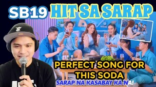 SB19  -  HIT SA SARAP -  PEPSI AD | REACTION