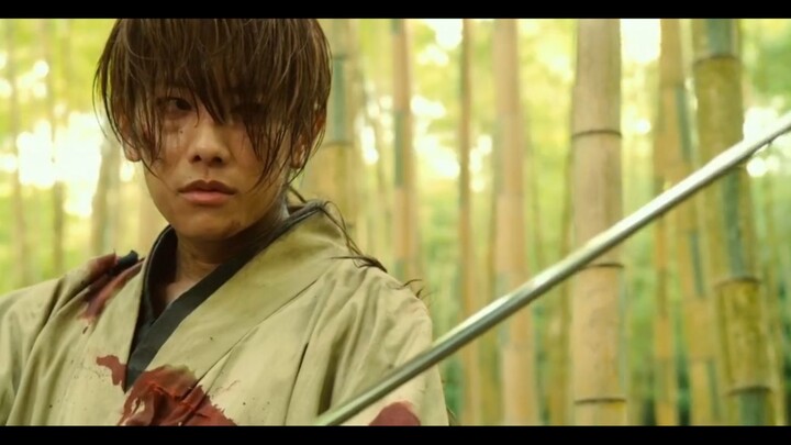 Today, I, Himura Kenshin, will smash everyone here to death with my reverse blade sword.