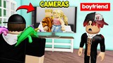 We Used CAMERAS To Catch Roblox Oders CHEATING.. (Spying in Roblox)