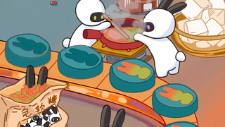How are rabbit gummy candies made?