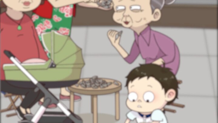 The difference between mom raising a child and grandma raising a child