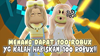 MENANG DAPAT 100 ROBUX SEDANGKAN YG KALAH HABISKAN 100 ROBUX !!😵 TOWER OF MISERY!✨ | ROBLOX 🇮🇩 |