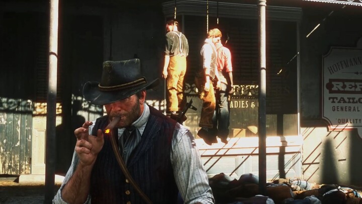 [Red Dead Redemption 2] Boy, did you grab the head of the King of Hell?