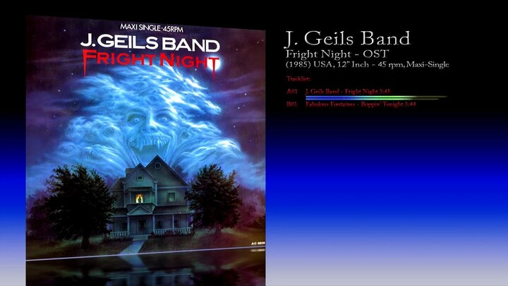 J. Geils Band (1985) Fright Night - OST [12' Inch - 45 RPM - Maxi Single]