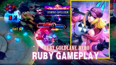 Ruby Gold Lane ternyata se GG ini‼️ - MLBB Gameplay