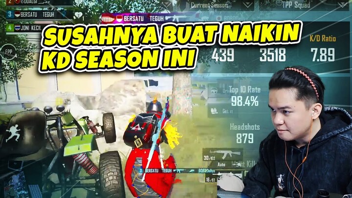 KD Season ini Susah Banget Mau diNaikin | PUBG Mobile