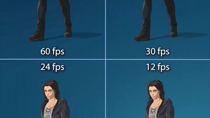 3D animation: "Attack on Titan" fps comparison, can you notice the difference?