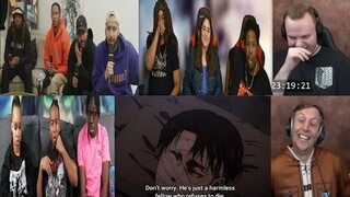 ATTACK ON TITAN EPISODE 4X23 REACTION MASHUP!!