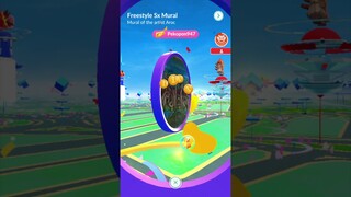 GOLD LURE in ZARAGOZA THE BEST LOCATiON POKEMON GO #shortsfeed  #shortsvideo  #shortsvideo