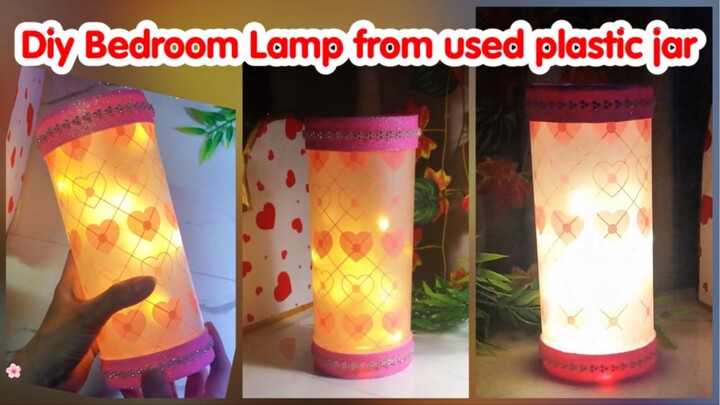 🔆 DIY Recycling a used  plastic jar into a Beautiful lights 😍💕#dıy #craft #creative #crafting