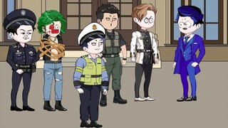 Traveling through time and space to become a traffic policeman, arresting three wanted criminals and