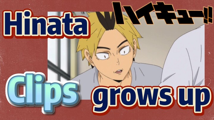 [Haikyuu!!]  Clips | Hinata grows up