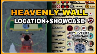 HEAVENLY WALL *LOCATION+SHOWCASE* SHINDO LIFE ROBLOX 2020!