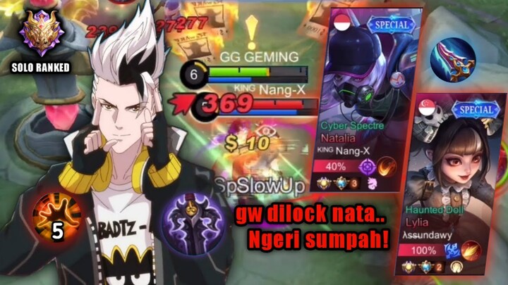 LEONARD TOP GLOBAL CLAUDE MELAWAN 2 MUSUH SUPREME SEKALIGUS! NGERI PARAH! GW AUTO DILOCK! | MLBB