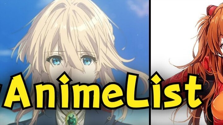 Top 100 favorite character collections on MAL~! 【MyAnimeList selection】