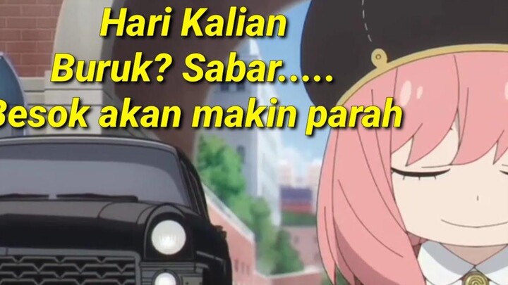 ปล่อยวาง อย่าใจร้อน ล้อเลียน Anime Spy x Family Dub Indo Kocak