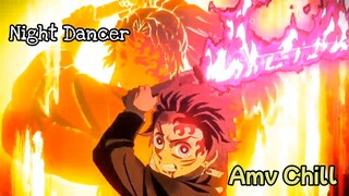 Night Dancer Tanjiro AMV | Chill Amv | KineMaster