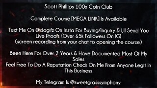 Scott Phillips 100x Coin Club Course download