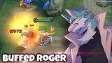 Roger Buffed Gameplay Highlights | Mobile Legends Bang Bang 😱