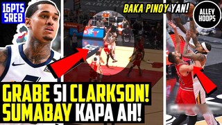 Jordan Clarkson Nakipag-PWERSAHAN sa Kalaban! Nanaig ang Pinoy! Jazz vs Bulls