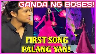 BELLE OPENING SONG ang KANYANG HIT SONG na "SIGURADO"! Sobrang Ganda ng BOSES!