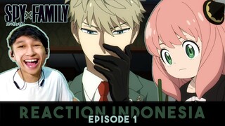 ANYA FOLGER😍 - SPY x FAMILY Episode 1 Reaction Indonesia