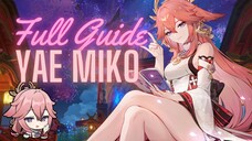 Full Guide Cara Build Yae Miko - Genshin Impact Indonesia