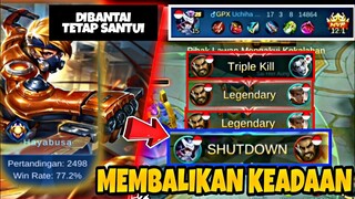 Membalikan Keadaan! Uchiha Stenly Hayabusa Gameplay - Mobile legends