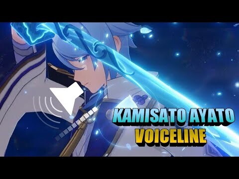 Kamisato Ayato voiceline