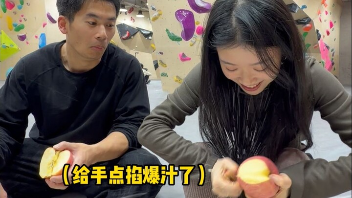 ما مدى قوة قبضة متسلقي الصخور؟