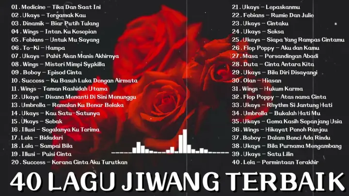 Top 40 Lagu  Jiwang Malaysia 80an- 90an | Lagu Slow Rock Nostalgia | Kongsi Muzik Kepada Semua Orang