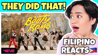 4EVE - Booty Bomb M/V | REACTION VIDEO | Filipino Reacts